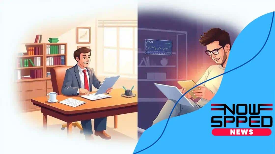 Comparison with traditional financial advisors